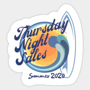 TNS Summer Beach Logo 2020 Sticker